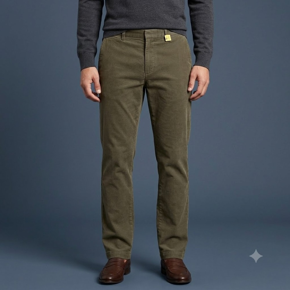 Banana Republic Chinos Men's 35x34 Brown Cotton Casual Pants